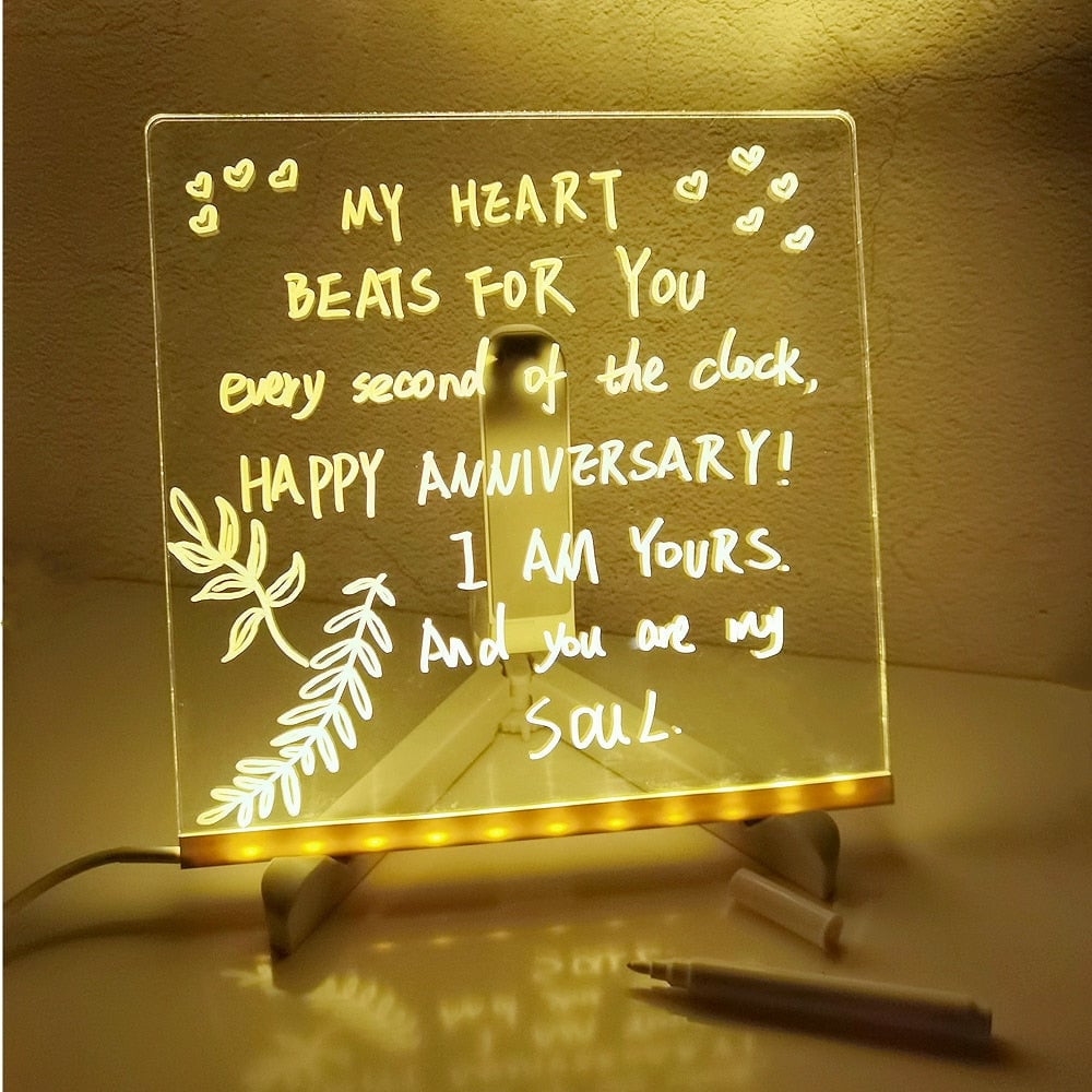 ✨LED Note Board with Colors🎨