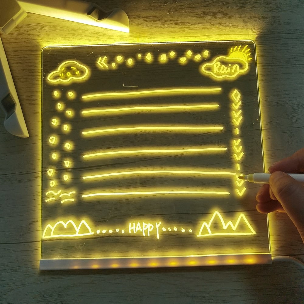 ✨LED Note Board with Colors🎨